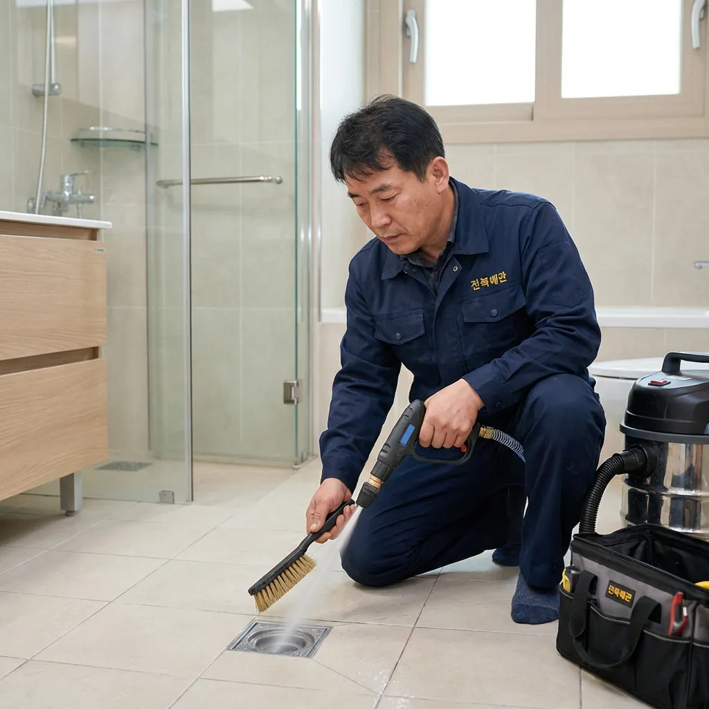 완주 단독주택 배수구 전체 막힘 당일 처리